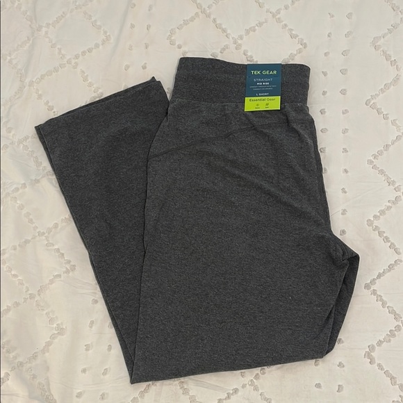 Tek Gear Men's Charcoal men’s activewear pants size large short - Picture 1 of 11